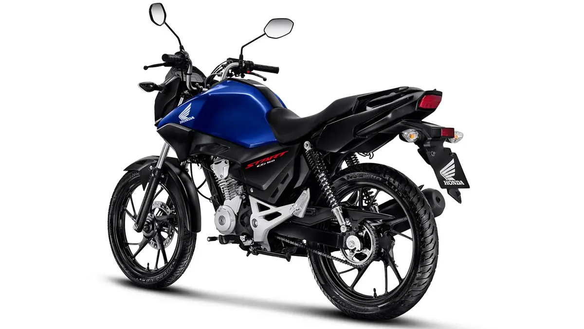 Honda CG 160 Start, traseira