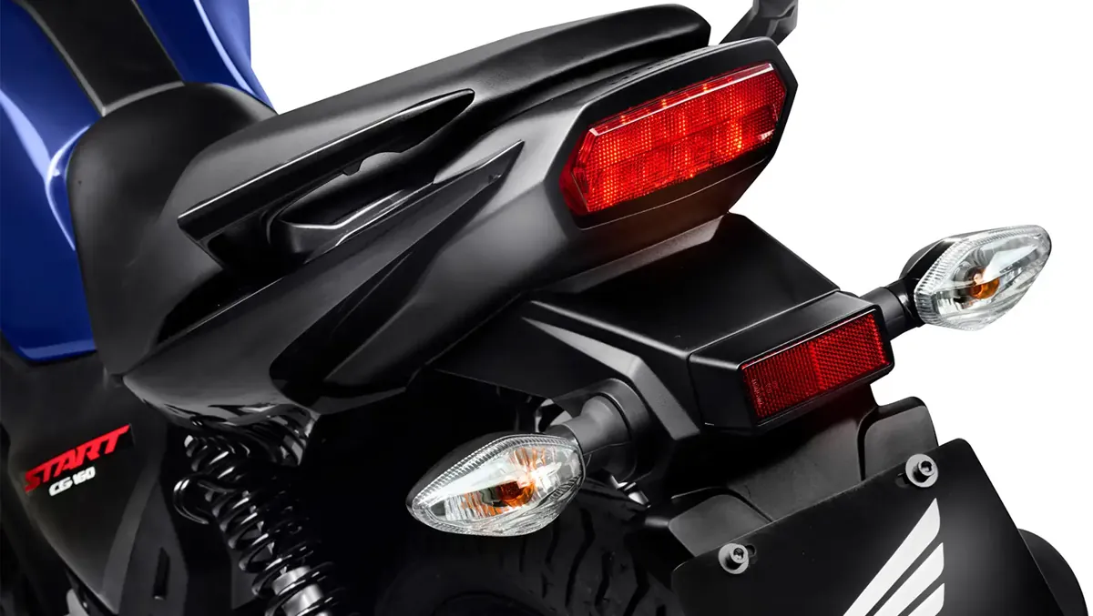 Honda CG 160 Start, painel 100% digital